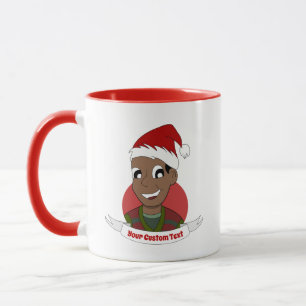 Laughman Weihnachts-Cartoon-Tasse Tasse