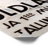 Laulupidu, Vanamuine Poster 1933 (Ecke)