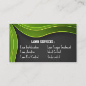 Launch Care #2 Business Card Visitenkarte (Rückseite)