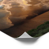 Launch of Space Shuttle Challenger (STS-51L) Poster (Ecke)