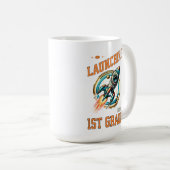 Launching into 1st Grade -Back to School  Kaffeetasse (VorderseiteRechts)
