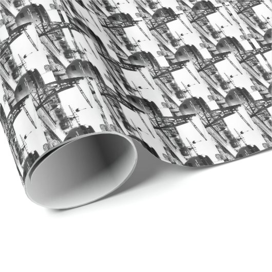 Launching of The Edmund Fitzgerald Geschenkpapier (Rolleneckpunkt)