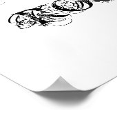 LAUNDRUCKZIMMER POSTER (Ecke)