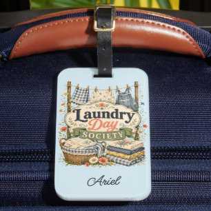 Laundry Day Society Cottagecore Blumen Gepäckanhänger
