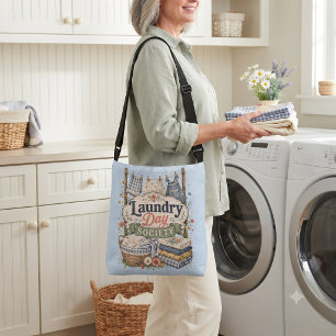 Laundry Day Society Cottagecore Blumen Tragetaschen Mit Langen Trägern