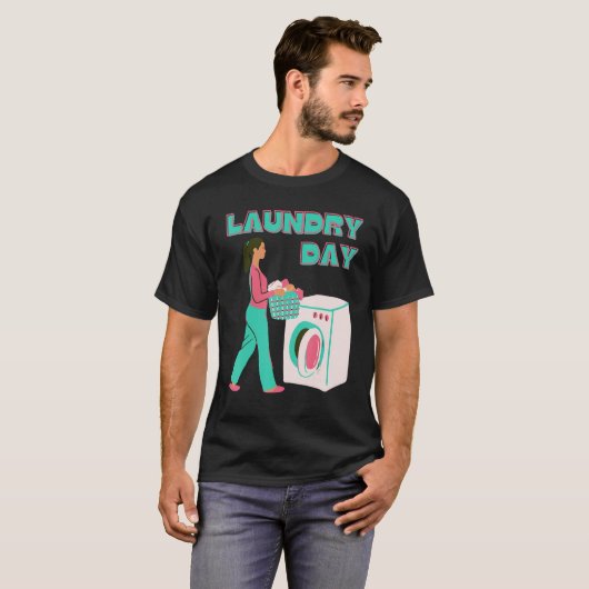 Laundry Day T-Shirt (Vorne ganz)