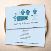 Laundry & Ironing Services Visitenkarte