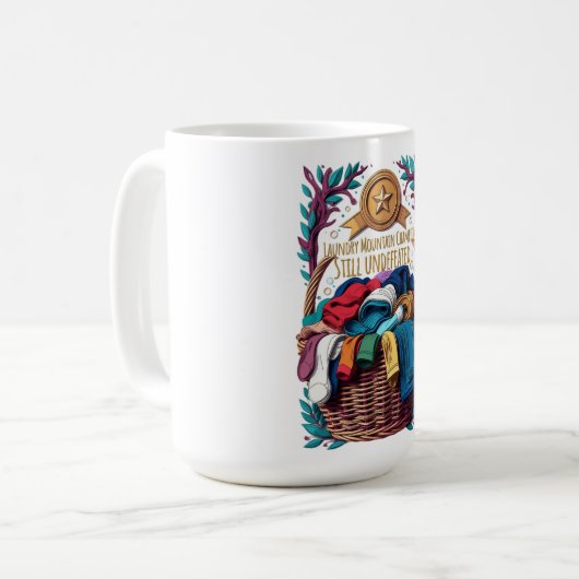 Laundry Mountain Champion Tee Kaffeetasse (Vorderseite Links)