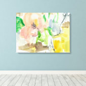 Launen im Garten II Leinwanddruck (Insitu (Holzboden))