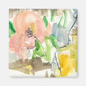 Launen im Garten II Magnet (Vorne)