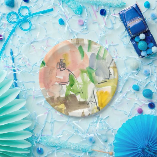 Launen im Garten II Pappteller (Party)