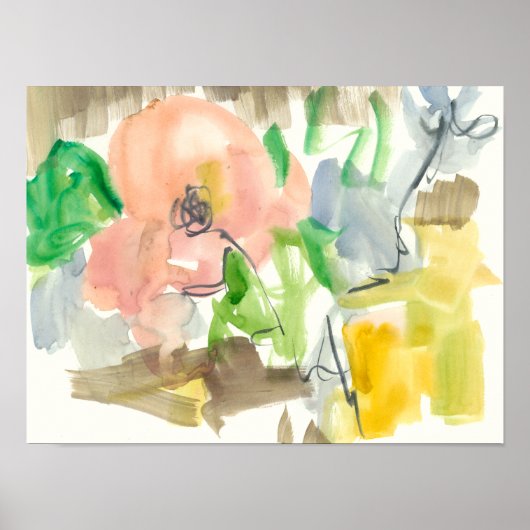 Launen im Garten II Poster (Vorne)