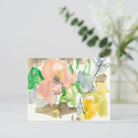 Launen im Garten II Postkarte (Stehend Vorderseite)