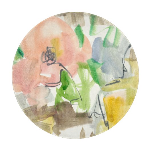 Launen im Garten II Schneidebrett (Vorderseite)