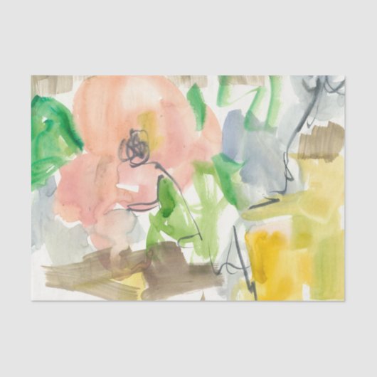 Launen im Garten II Seidenpapier (Vorderseite)