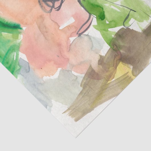 Launen im Garten II Seidenpapier (Ausschnitt)