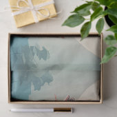 Launenhafte Eule Seidenpapier (Geschenk)