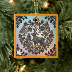 "Launenhafte Fantasy-Kunst" Keramikornament