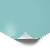 Launenhafte Giraffen-Rollschuhplakat Poster (Ecke)