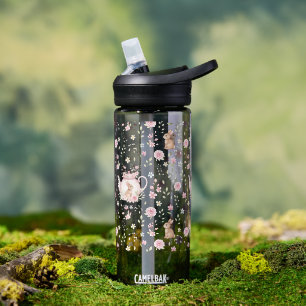 Launenhafte Hase Teekanne Floral Frühling  Trinkflasche