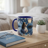 Launenhafte Himmelslaterne Seemädchen Tasse