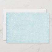 Launenhafte Schmetterlinge im Glas Baby Shower Einladung (Rückseite)