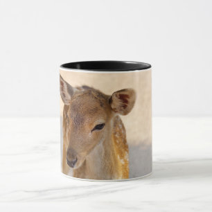 Launenhafte Waldhirsch-Fotografie Tasse