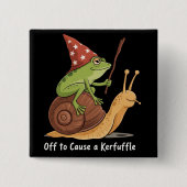 Launenhafter Frosch-Zauberer sorgt für Wirbel  Button (Vorderseite)