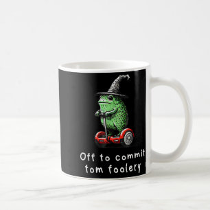 Launenhafter Froschzauberer Auf Dem Weg Zu Albernh Kaffeetasse