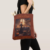 Launenhafter Magischer Fuchs Hexen-Trick oder Trea Tasche (Von Nahem)