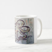Launenhafter Oktopus Kaffeetasse (VorderseiteRechts)
