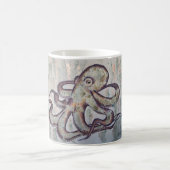 Launenhafter Oktopus Kaffeetasse (Mittel)