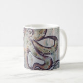 Launenhafter Oktopus Kaffeetasse (VorderseiteRechts)