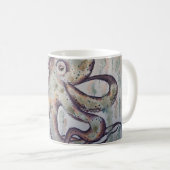 Launenhafter Oktopus Kaffeetasse (VorderseiteRechts)