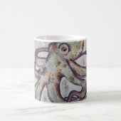 Launenhafter Oktopus Kaffeetasse (Mittel)