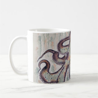 Launenhafter Oktopus Kaffeetasse