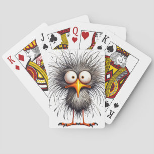Launenhafter Vogel Spielkarten