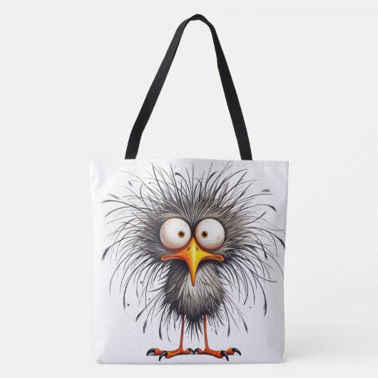 Launenhafter Vogel Tasche (Vorderseite)