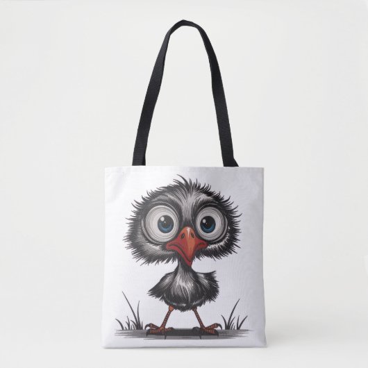Launenhafter Vogel Tasche (Vorderseite)