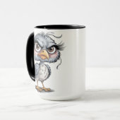 Launenhafter Vogel Tasse (Vorderseite Links)