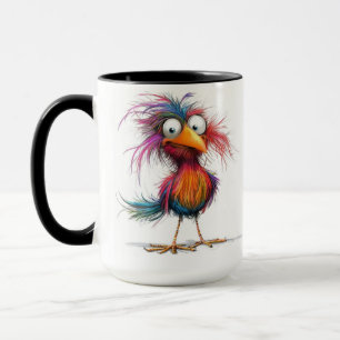 Launenhafter Vogel Tasse