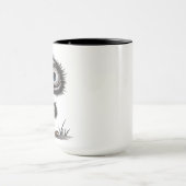 Launenhafter Vogel Tasse (Zentrum)