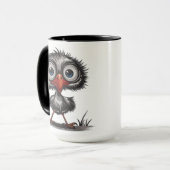 Launenhafter Vogel Tasse (Vorderseite Links)