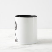 Launenhafter Vogel Tasse (Zentrum)