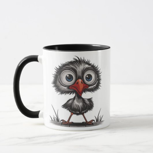 Launenhafter Vogel Tasse (Links)