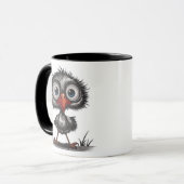 Launenhafter Vogel Tasse (Vorderseite Links)