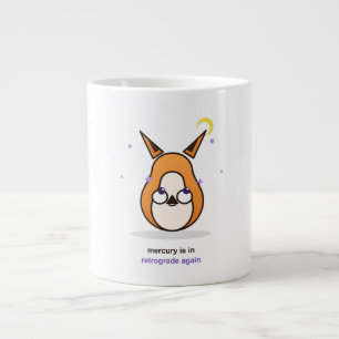 Launige Fuchs-Illustration Jumbo-Tasse
