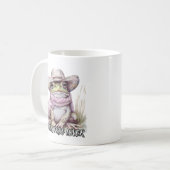 Launige Kaffeetasse mit Frosch (Vorderseite Links)