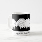 Launige Schaf-Tasse Kaffeetasse (Vorderseite Links)