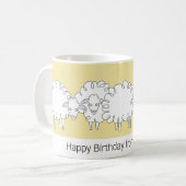 Launige Schaf-Tasse Kaffeetasse (Vorderseite Links)
